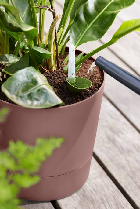 greensense aqua care round 35cm clay brown